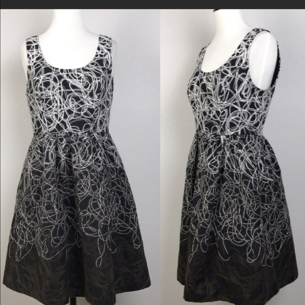 Anthropologie Maeve fit flare dress size 14